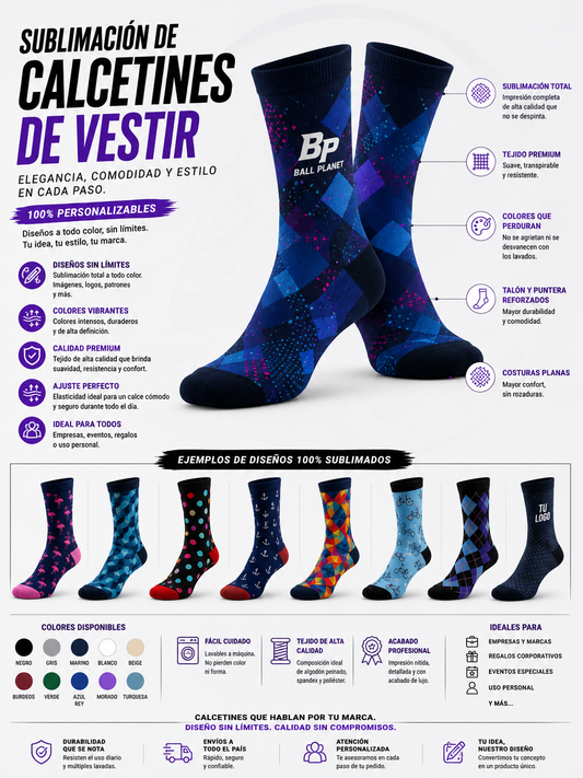 Calcetines Personalizados con Diseño 100% a tu Medida