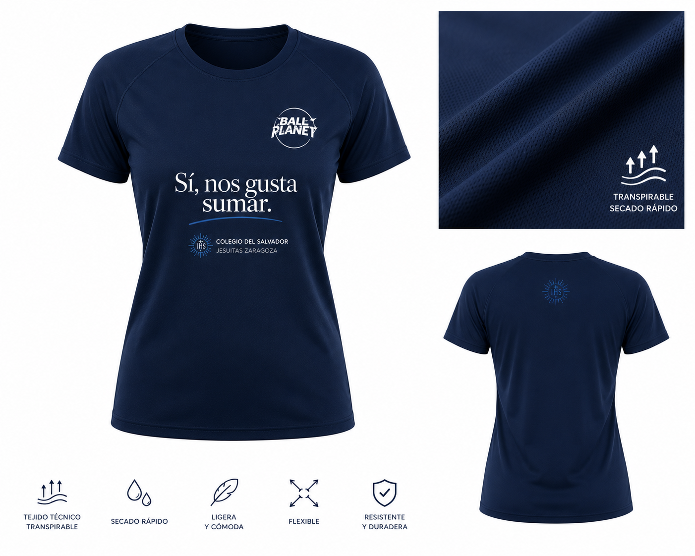 Camiseta técnica BP x El Salvador